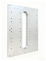 Conception personnalisée de plaques de refroidissement pour les fabricants de radiateurs à canal d'eau circulante en profilés d'aluminium