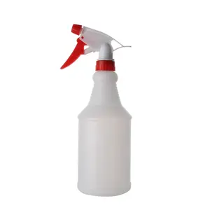 Grosir Botol Semprot HDPE Plastik 25Oz 750Ml dengan Penyemprot Kabut Putih Halus