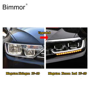 Bimmor Tự Động Đèn Pha Cho <span class=keywords><strong>VW</strong></span> Passat B8 2016-2019 Đèn Pha <span class=keywords><strong>Halogen</strong></span> Nâng Cấp Để LED Đèn Pha Cắm Và Chơi Nhà Máy Thay Thế - Product Image 6