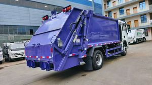 Camion à ordures compacteur grande capacité 14m³ à haute capacité de stockage pour le transfert de déchets urbains et ruraux - Product Image 2