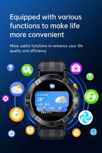 Reloj Inteligente Deportivo C29 con Pantalla Redonda de 1.52 Pulgadas, Resistente al Agua, para Actividades al Aire Libre, Dispositivo Digital para Hombre - Product Image 2