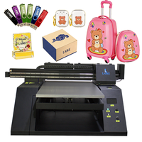 Impresora de Inyección de Tinta Todo en Uno con Plataforma Plana, Impresora de Posicionamiento Directo para Acrílico, Máquina de Impresión de Metales, Azulejos y PVC UV