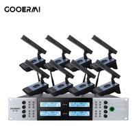 UF-H8 Micro UHF Sans Fil Professionnel – Système de Microphone Sans Fil 8 Canaux à Main/Lavalier/Serre-tête pour Conférences