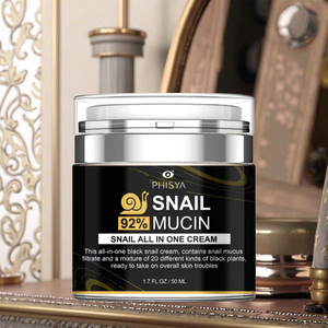 Korea lanjut siput Mucin 92 semua satu kolagen Vegan pelembap wajah krim pemutih memperbaiki <span class=keywords><strong>Ceramide</strong></span> Vitamin E mengencangkan 50mL - Product Image 3