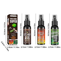 Spray de Gas con Olor Apestoso, Juguete de Broma con Aroma a Caca, Juguete de Broma con Olor Insoportable para Entretenimiento y Bromas con Otros