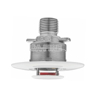 Têtes de sprinklers à ampoule en verre K5.6 K8.0, fusibles en alliage, sprinklers de plafond pour la protection incendie des bâtiments