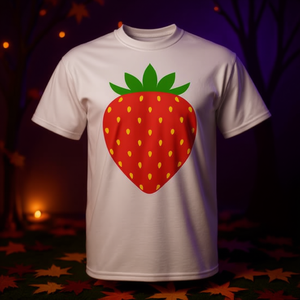 T-shirt pour amoureux de la salade de fruits, costume de fraise pour Halloween - Product Image 3