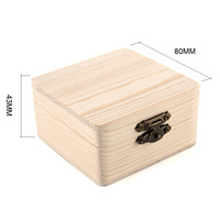 Boîtes à boutons de manchette en bois naturel personnalisées, en bois massif, rectangulaires, carrées, emballage pour pince à cravate, logo personnalisé, vente en gros unique, 100 pièces