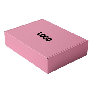 Printed Matte Black Corrugated Cardboard Paper <b>Packaging</b> Mailer Shipping <b>Box</b> With Customized Logo Size for <b>Small</b> Business - Product Image 3