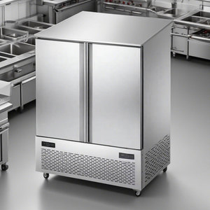 Nhà hàng thương mại Tủ đông đứng công suất lớn Thiết bị làm lạnh bằng thép không gỉ thẳng đứng với chế độ làm mát không khí-45 ° - Product Image 1