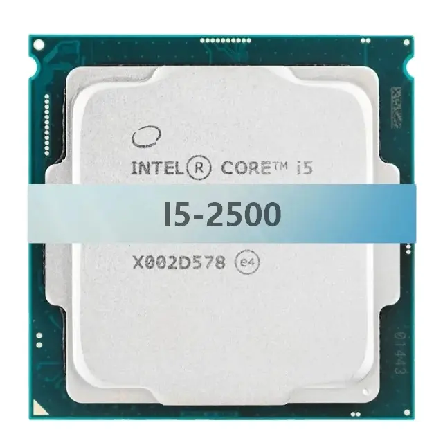 Intel I5 2 nesil i5-2500 Ghz dört çekirdekli işlemci işlemci 6m 95w Lga 3.7 DDR3 için kullanılan cpu 1155