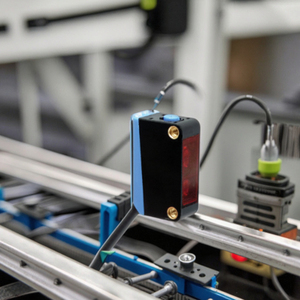 Capteur photoélectrique à réponse rapide Hinson, DC 10-30V, distance de détection 10-250 mm, fréquence de commutation 100 Hz, montage encastré - Product Image 3