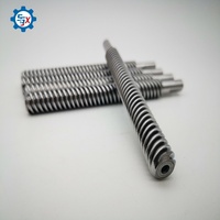 Vis trapézoïdale en aluminium sur mesure, haute résistance, charge lourde, usinée CNC, modèle 305, vis Acme