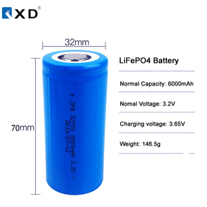 Lithium-ion Rechargeable battery <span class=keywords><strong>3</strong></span>.2v 6000mah lifepo4 32700 battery cell with OEM Service - Product Image 3