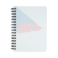 Carnet Mini A7 Personnalisé en Gros pour Étudiants, Reliure Spirale Simple, 60 Feuilles, pour Prise de Notes, Cadeau de Bureau, Carton Blanc