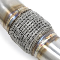 Downpipe haute performance F80 M3 F82 M4 S55, 3,5 pouces (89 mm), acier inoxydable, pour BMW M3 berline 4D F80 M4 coupé 2D F82 F83 S55 L6
