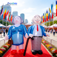 Modèle gonflable publicitaire personnalisé pour événements et fêtes – Adorable figurine humaine gonflable