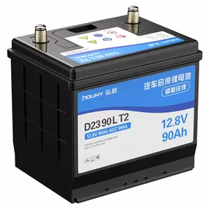 12V 24V Lithium Ion Xe pin gói LiFePO4 khởi động ô tô 40AH 80Ah 100 Ah 150AH LWP bắt đầu xe điện pin cho EV