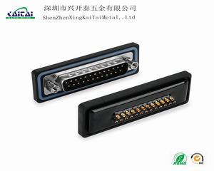 שקע קונקטור תת <span class=keywords><strong>d</strong></span> 15pin db15pin עמיד למים <span class=keywords><strong>db15</strong></span> 25 37 pind עמיד למים סיכות מצופה זהב - Product Image 2