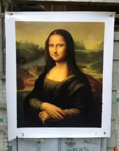Beroemde Canvas Handgemaakte Schilderij Mona Lisa Frameloze Leonardo Da Vinci Schilderen