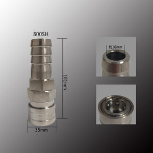 IMPA 351221-26 Hose End Type Quick-Connect <strong>Couplers</strong> Stainless Steel Single End Shut <strong>Coupler</strong> - Product Image 5
