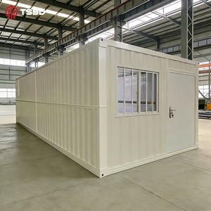 Kits de maisons conteneurs préfabriquées de luxe en acier respirant de 20 et 40 pieds, à construction rapide avec panneaux sandwich - Product Image 1