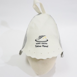 Gorro de Sauna Personalizado HKZB, Gorro de Fieltro Finlandés Ecológico, Gorro Aislante para Spa, Baño de Vapor, Banya - Product Image 2