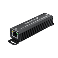 Repetidor PoE Gigabit de 500m, 802.3bt 90W, 1 Entrada y 1 Salida, Conexión en Cadena Multinivel