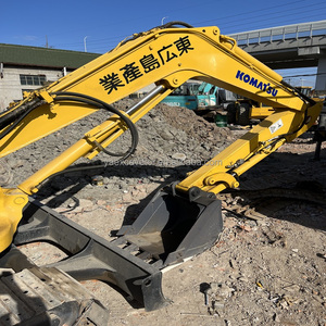 Excavadora de cadenas pequeña usada Komatsu PC40 de 4 toneladas, excavadora hidráulica usada pequeña PC40mr con motor Komatsu original - Product Image 6