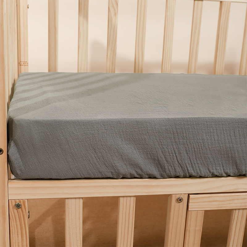 cotton crib fitted sheets