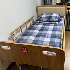 Fanwang Solid Wood Nursing <b>Bed</b> 2000x1020x500mm Manual For Nursing Homes Hospitals Home Use - Product Image 2