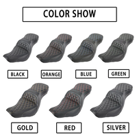 Pièces de moto, siège de canapé surélevé à deux marches, coussin à deux marches pour Softail 2018-2025 Low Rider FXLR/FXLRS/FXLRST Sport Glide FLSB