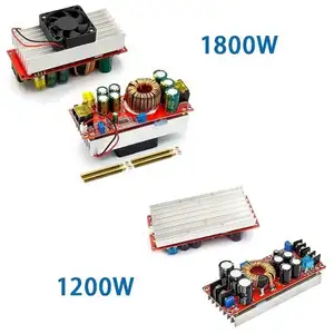 1200W/1800W DC Converter Boost Car-up โมดูลจ่ายไฟฟ้า20A 40A 20A CV Boost Converter Regulator