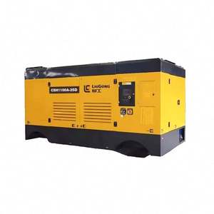 Compresseur d'air stationnaire lubrifié Liugong CSH1100A-25D avec composants essentiels : moteur et moteur à vis - Product Image 3