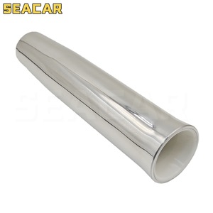 Soporte de aluminio para cañas de pescar Seacar, tubo de almacenamiento para cañas de barco, accesorios para pesca marítima en yates - Product Image 4
