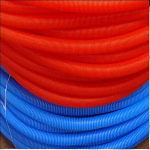 Various Color Of Plastic Corrugated Tube