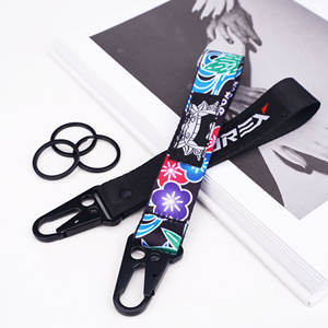 Llavero Personalizado con Correa de Muñeca, Cordón de Poliéster para Llaves, Correa Corta para Llaves - Product Image 1