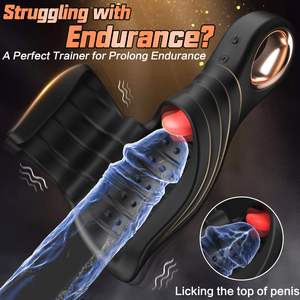 Masseur de gland vibrant à 10 fréquences, stimulateur oral pour homme, rechargeable par USB - Product Image 2