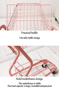 Carrito de Compras Universal de Alta Calidad para Supermercado con Estructura de Plataforma para Almacenamiento en Centros Comerciales - Product Image 3