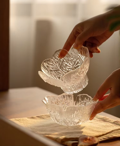 En gros, Bols à dessert en verre jetables en stock et Ensembles de vaisselle, Coupes à glace, Assiettes à fruits vintage pour fêtes et restaurants - Product Image 5