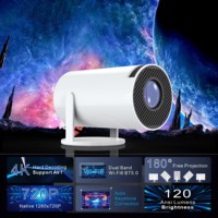 Proyector LCD Veacine HY300 Mini Portátil para Uso Doméstico HD para Cine, Videojuegos, Wifi, Bluetooth, Android