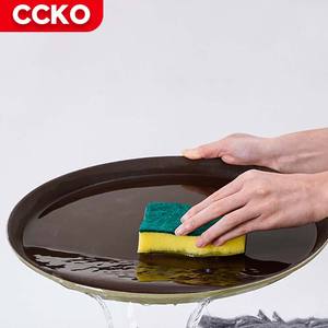 صواني طعام مستطيلة الشكل من البلاستيك للبيع بالجملة, صينية تقديم الوجبات السريعة ، تصلح للاستخدام في المطاعم والفنادق والمطاعم والمقاهي والمطاعم - Product Image 5