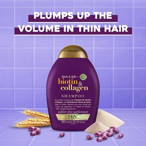 <strong>Ogx</strong> Shampoo, Thick &amp; Full+ Biotin &amp; Collagen, 385ML Hair Shampoo <strong>Conditioner</strong> - Product Image 2