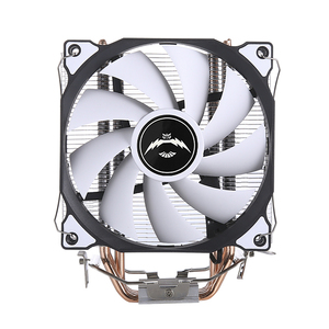 ชุดระบายความร้อนซีพียู QiuzAim แบบระบายความร้อนด้วยอากาศ ปี 2011 พร้อมท่อทองแดงสี่เส้น พัดลมซีพียูขนาด 120 มม. สำหรับเดสก์ท็อป เงียบ รองรับเมนบอร์ด X79 และ X99 พร้อมไฟ - Product Image 5