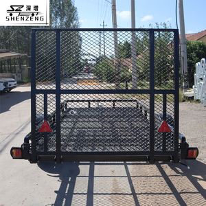 5x8 6x10 6x12 7x12 7x14 Pulver beschichteter Landschafts anhänger <span class=keywords><strong>ATV</strong></span> Utility <span class=keywords><strong>Trailer</strong></span> - Product Image 5