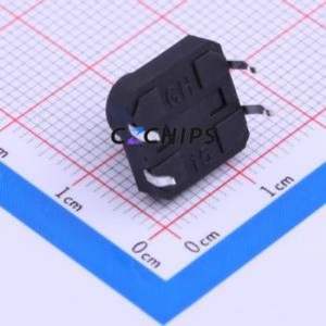 TSA121G90-250 Tactile Switch Through hole Component (THT) Switch Single Pole Single Throw Round Button 2.5N Through Hole - Product Image 2