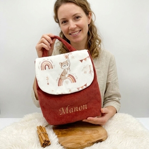 Mochilas Escolares de Moda para Mujer, Mochila Escolar para Niñas, Bolsas de Algodón, Mochila Escolar Pequeña Especial para Niños - Product Image 1