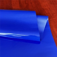 Bâche robuste enduite de PVC pour protection solaire, rouleau de tissu vinyle polyester imperméable pour tente 3,2m*50m Garçons & Filles