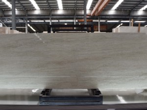 UnionStone - Losa Grande de Travertino Súper Blanco, Diseño Moderno, Superficie Pulida, Impermeable, Duradera, Uso Comercial, Hotel, Villa - Product Image 5