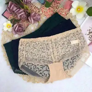 Lage Prijs Mix Inventaris Klaring Voorraad Panty Naadloze Vrouwen Plus Size Lingerie Katoenen Ondergoed Sexy Kanten Slipje